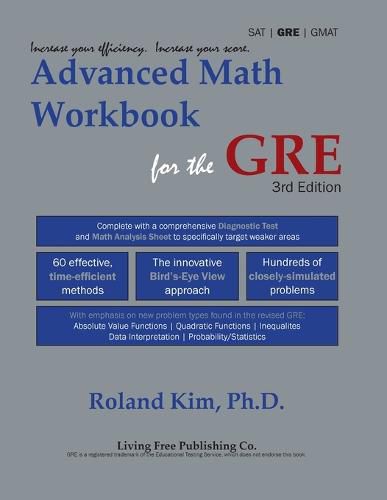 Cover image for Advanced Math Workbook for the GRE