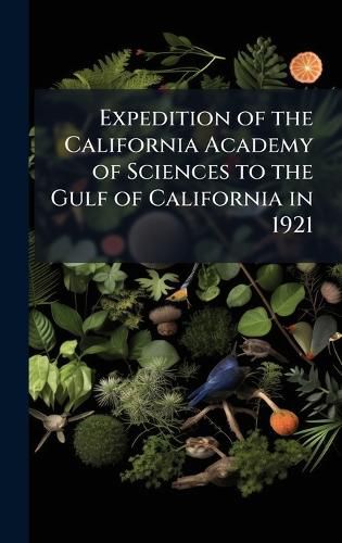 Cover image for Expedition of the California Academy of Sciences to the Gulf of California in 1921