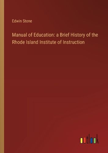 Manual of Education