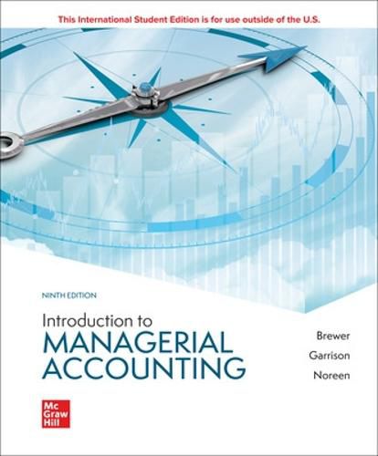 Introduction to Managerial Accounting