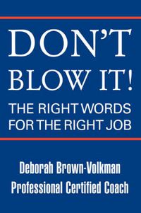 Cover image for Don't Blow It!