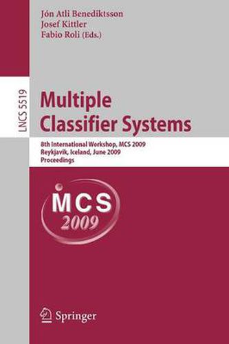 Cover image for Multiple Classifier Systems: 8th International Workshop, MCS 2009, Reykjavik, Iceland, June 10-12, 2009, Proceedings