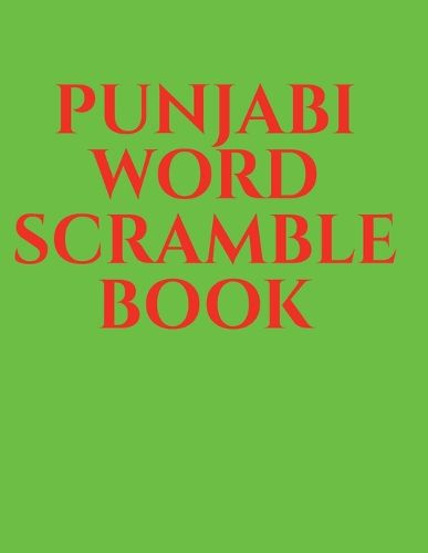 Cover image for Punjabi Word Scramble Book
