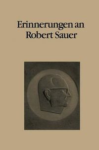 Cover image for Erinnerungen an Robert Sauer