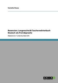 Cover image for Rezension: Langenscheidt Taschenwoerterbuch Deutsch als Fremdsprache