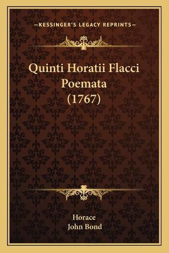 Quinti Horatii Flacci Poemata (1767)