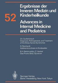 Cover image for Ergebnisse der Inneren Medizin und Kinderheilkunde / Advances in Internal Medicine and Pediatrics