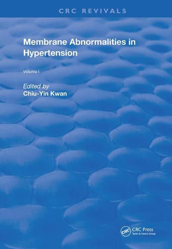 Cover image for Membrane Abnormalities In Hypertension