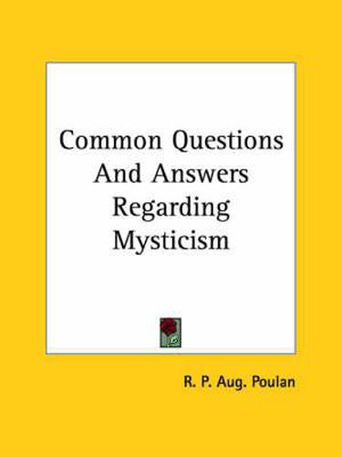 Cover image for Common Questions and Answers Regarding Mysticism