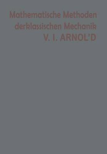 Cover image for Mathematische Methoden Der Klassischen Mechanik