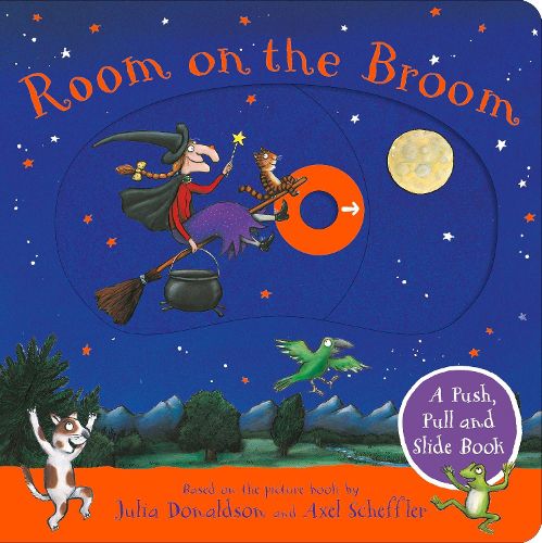 Cover image for Room on the Broom: A Push, Pull and Slide Book