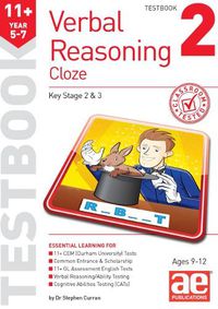 Cover image for 11+ Verbal Reasoning Year 5-7 Cloze Testbook 2