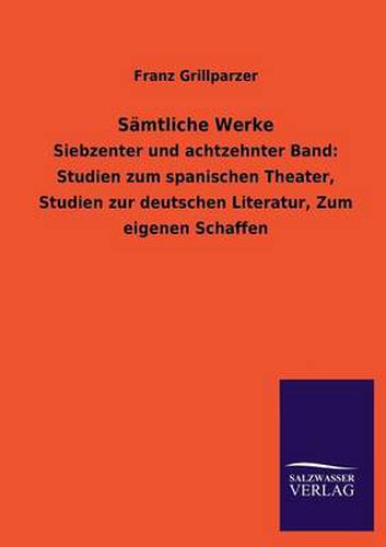 Cover image for Samtliche Werke