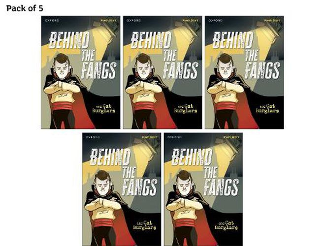 Read Write Inc. Fresh Start Readers: Book 15: Behind the Fangs & Cat Burglars - Pack of 5