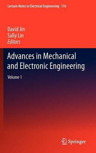 Cover image for Advances in Mechanical and Electronic Engineering: Volume 1