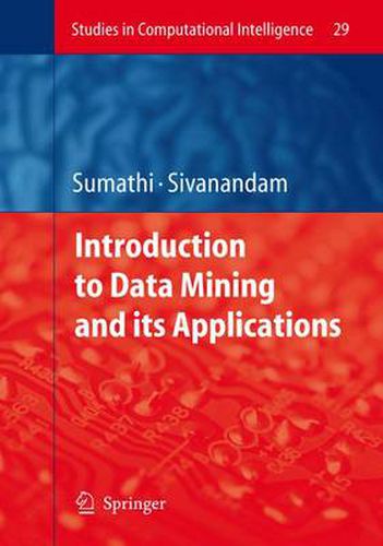 Cover image for Introduction to Data Mining and its Applications