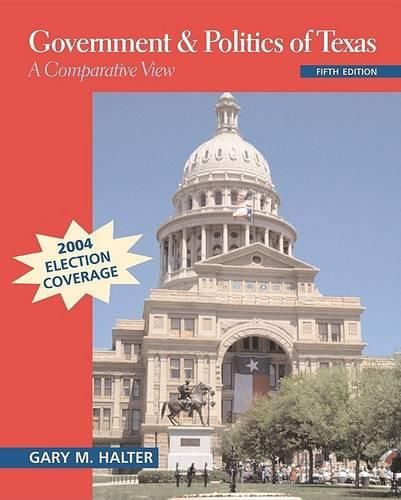 Cover image for Government and Politics of Texas