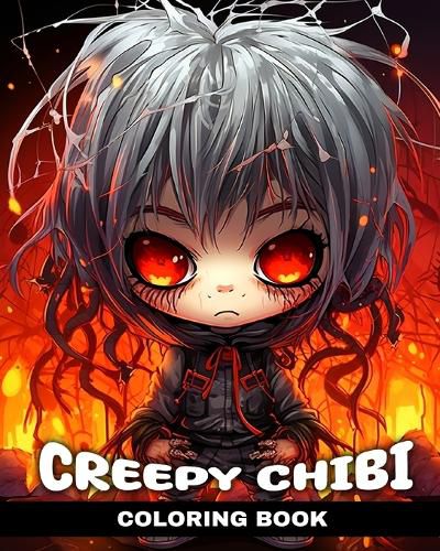 Creepy Chibi Coloring Book