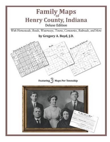 Cover image for Family Maps of Henry County, Indiana