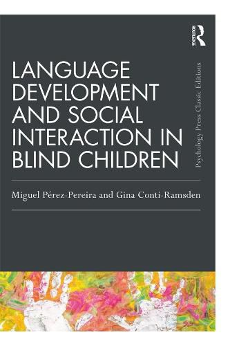 Cover image for Language Development and Social Interaction in Blind Children