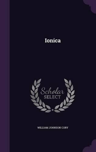 Cover image for Ionica