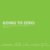 Cover image for Going to Zero