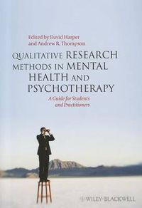 Cover image for Qualitative Research Methods in Mental Health and Psychotherapy: A Guide for Students and Practitioners