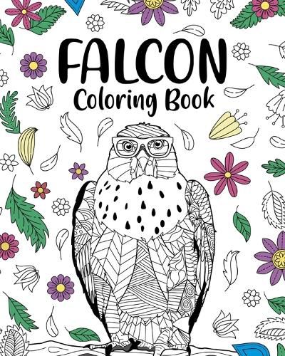 Cover image for Falcon Coloring Book