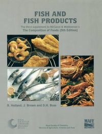 Cover image for Fish and Fish Products: Supplement to The Composition of Foods