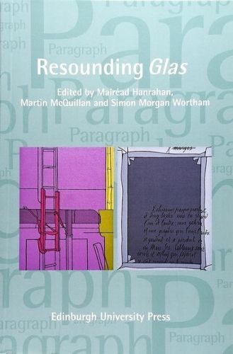 Resounding Glas: Paragraph Volume 39, Issue 2