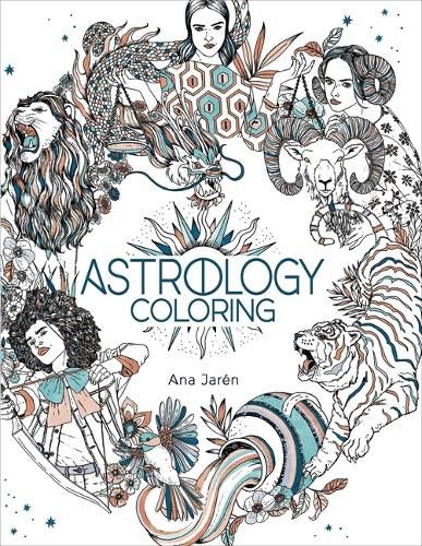 Cover image for Astrology Coloring