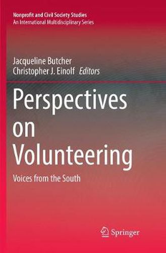 Cover image for Perspectives on Volunteering: Voices from the South