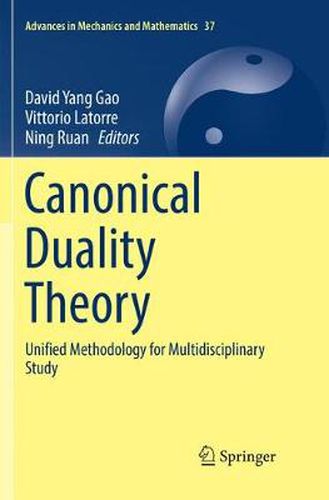 Cover image for Canonical Duality Theory: Unified Methodology for Multidisciplinary Study