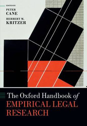 Cover image for The Oxford Handbook of Empirical Legal Research