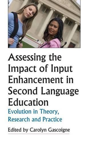 Cover image for Assessing the Impact of Input Enhancement in Second Language Education: Evolution in Theory, Research and Practice