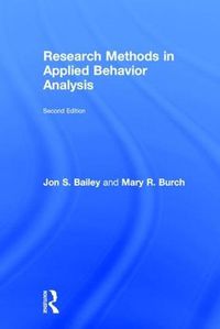 Cover image for Research Methods in Applied Behavior Analysis