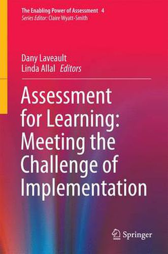 Cover image for Assessment for Learning: Meeting the Challenge of Implementation