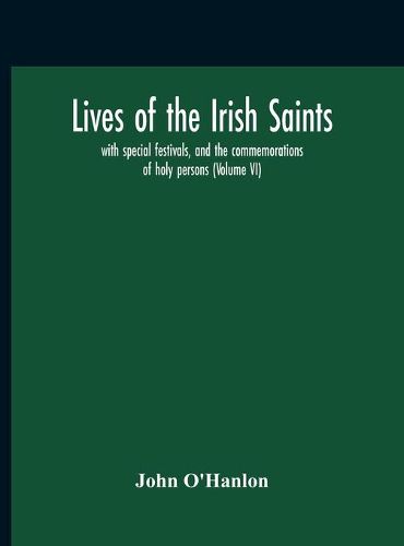 Cover image for Lives Of The Irish Saints