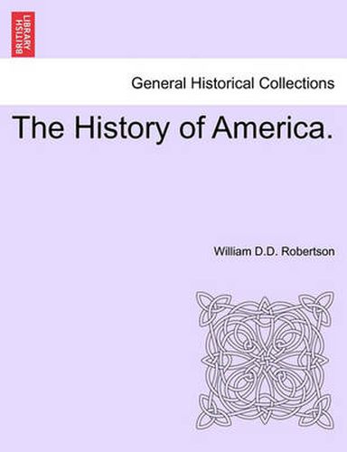 Cover image for The History of America.