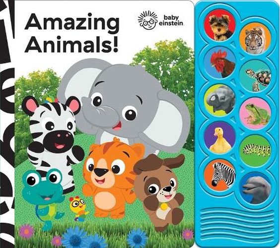 Cover image for Baby Einstein: Amazing Animals! Sound Book