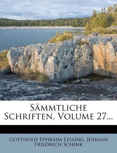 Cover image for Saemmtliche Schriften, Volume 27...