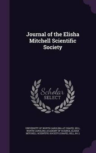 Cover image for Journal of the Elisha Mitchell Scientific Society