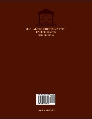 Manual for Courts-Martial United States (2024 Edition)