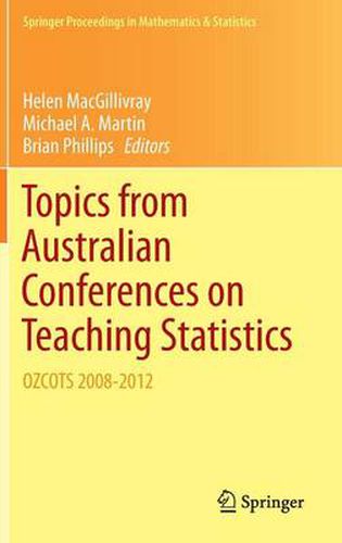 Topics from Australian Conferences on Teaching Statistics: OZCOTS 2008-2012