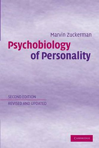 Cover image for Psychobiology of Personality