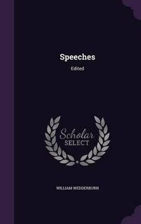 Cover image for Speeches: Edited