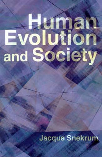 Cover image for Human Evolution and Society