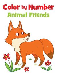 Cover image for Color by Number Animal Friends