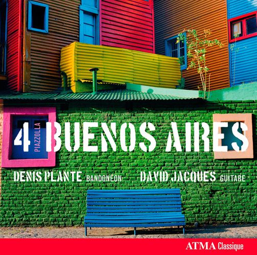 Cover image for Piazzólla: 4 Buenos Aires