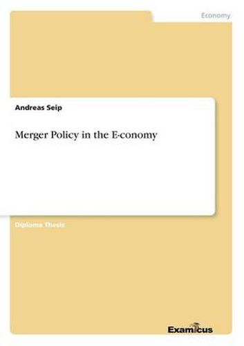 Cover image for Merger Policy in the E-conomy